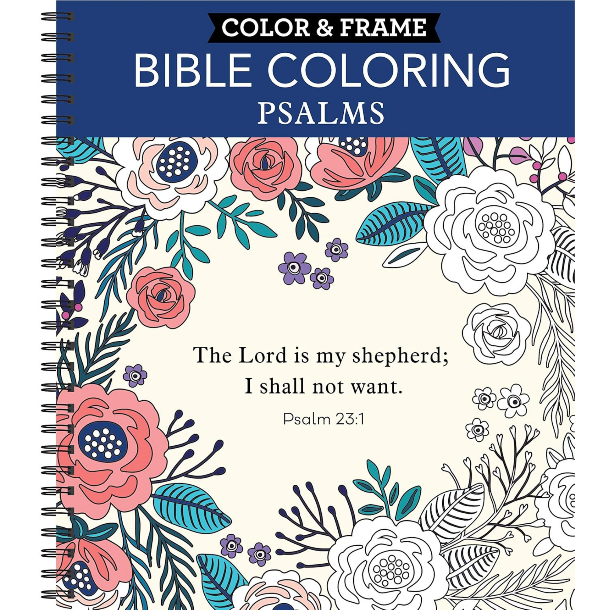 Bible Psalms Adult Coloring Book