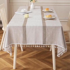Deep Dream Rectangle Cotton Linen Table Cloth 55 x 70 inch