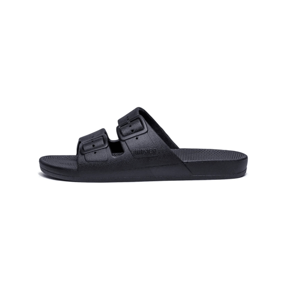 Freedom Moses-Unisex Slides_Black