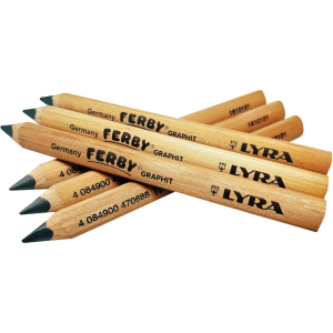 Lyra Ferby Short Tri Grip Triangular Children's Pencils Beginner Writing