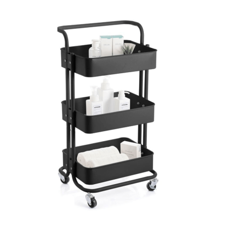 3 Tier Black Cart