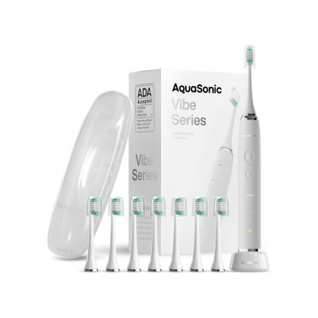 Aquasonic Vibe Series Ultra Whitening Toothbrush