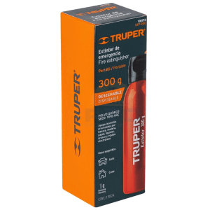 Truper Disposable Portable Fire Extinguisher