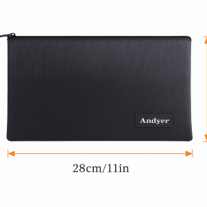 Fireproof Document Bag with Money Bag_6