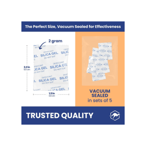 Food Safe Pure White Silica Gel Desiccant Dehumidifier Packs