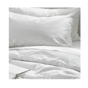 IKEA BERGPALM Comforter set, gray_stripe