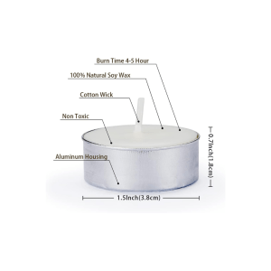 Natural Soy Wax Tealight Candles