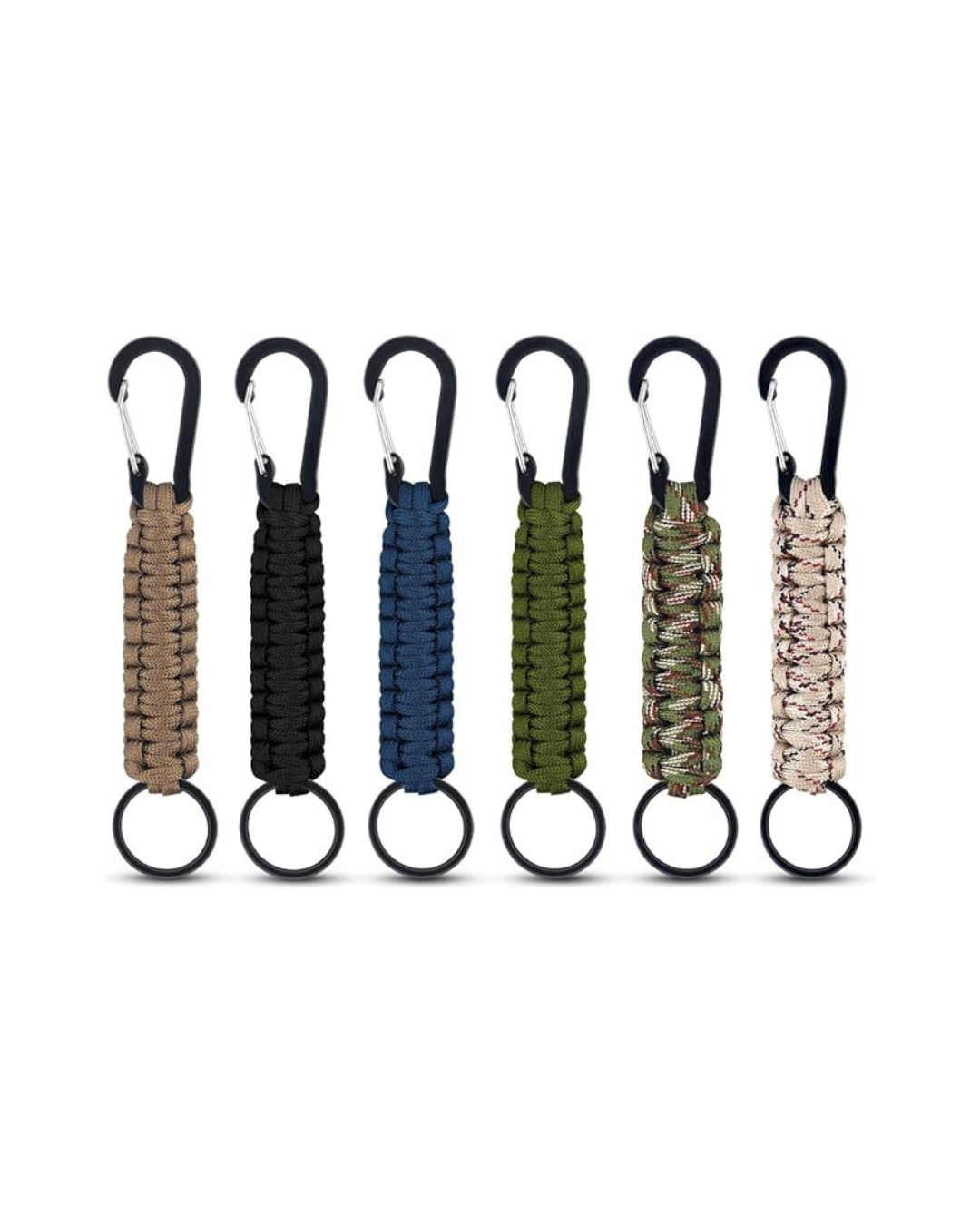 Paracord Keychain with Carabiner