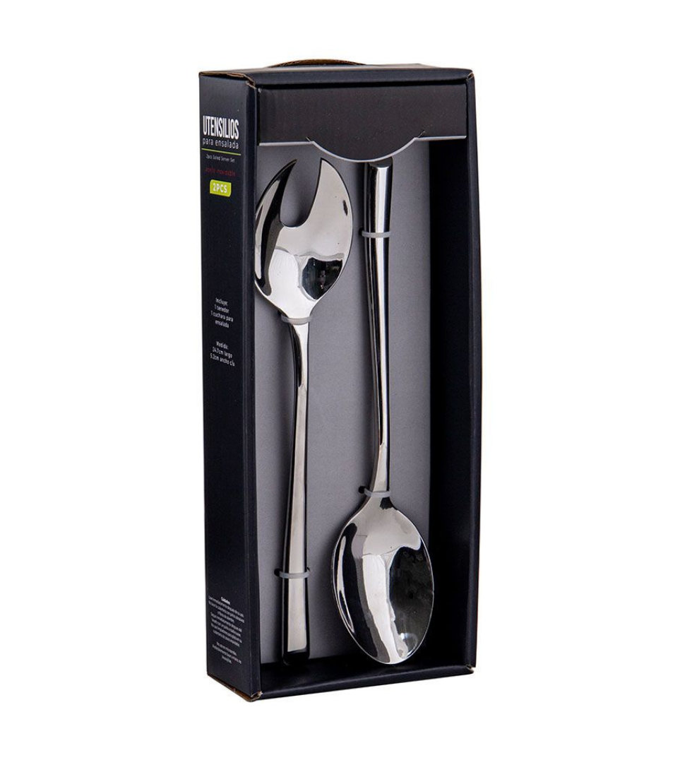 Pequeno Mundo Stainless Steel Salad Utensils