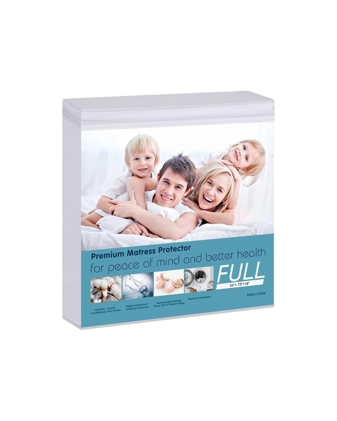 Waterproof Mattress Pad Protector Cotton_ Full